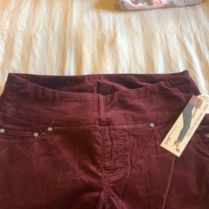 Jag Velvet Jeans. High rise. Size 6. Skinny leg.